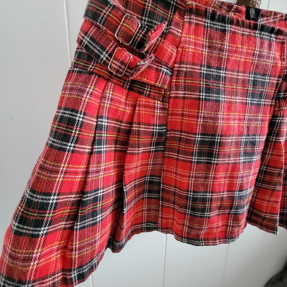 Costume School Girl Plaid Skirt - Picture 3 of 6